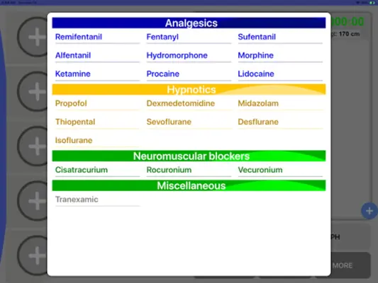 iTIVA plus Anesthesia android App screenshot 2